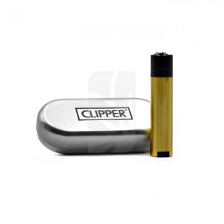 COMPRA Mechero Clipper Black&Gold