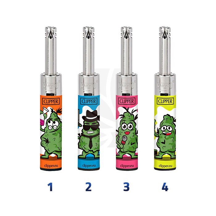 Mechero CLIPPER Mini Tube Leaves 10 Mechero CLIPPER Mini Tube Leaves 10