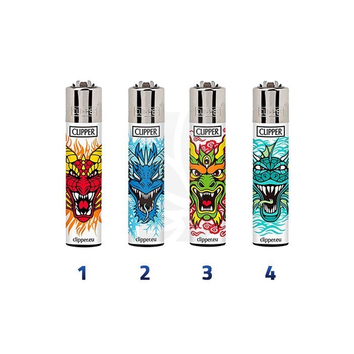 Accendino CLIPPER Dragon Drachen