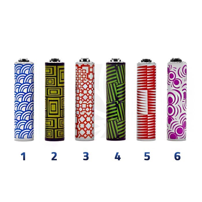 Briquet CLIPPER Micro Étuis Geometric Briquet CLIPPER Micro Étuis Geometric