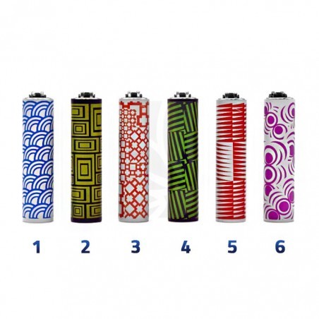COMPRA y COLECCIONA Mechero CLIPPER Micro Fundas Geometric