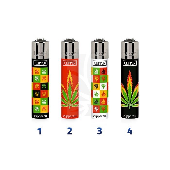 Isqueiro CLIPPER Color Weed