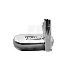 COMPRA Mechero Clipper Metal Piedra Regulable + caja