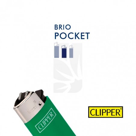 CLIPPER Goldenes Metallgehäuse