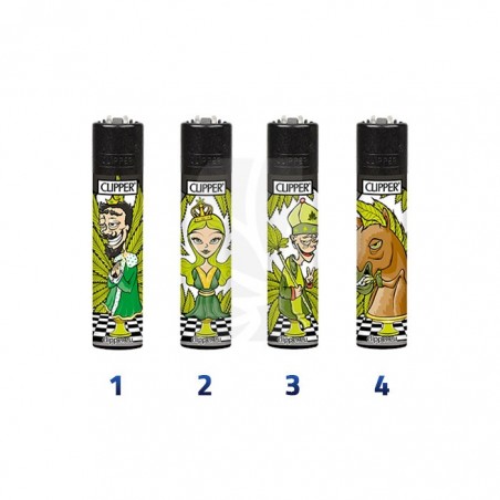 COMPRA y COLECCIONE CLIPPER Mechero Chess Weed