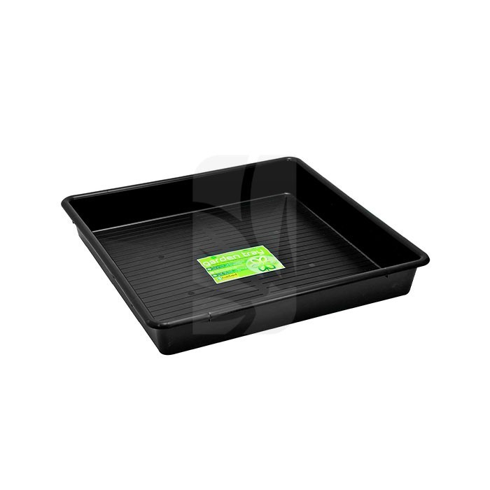 Bandeja de cultivo negra 80 x 80 x 12 cm. Bandeja de cultivo negra 80 x 80 x 12 cm.