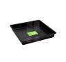 Bandeja cuadrada negra 80 x 80 x 12 cm. Bandeja cuadrada negra 80 x 80 x 12 cm.