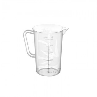 Caraffa graduata da 500 ml.  ☝ Misurazione dei liquidi.