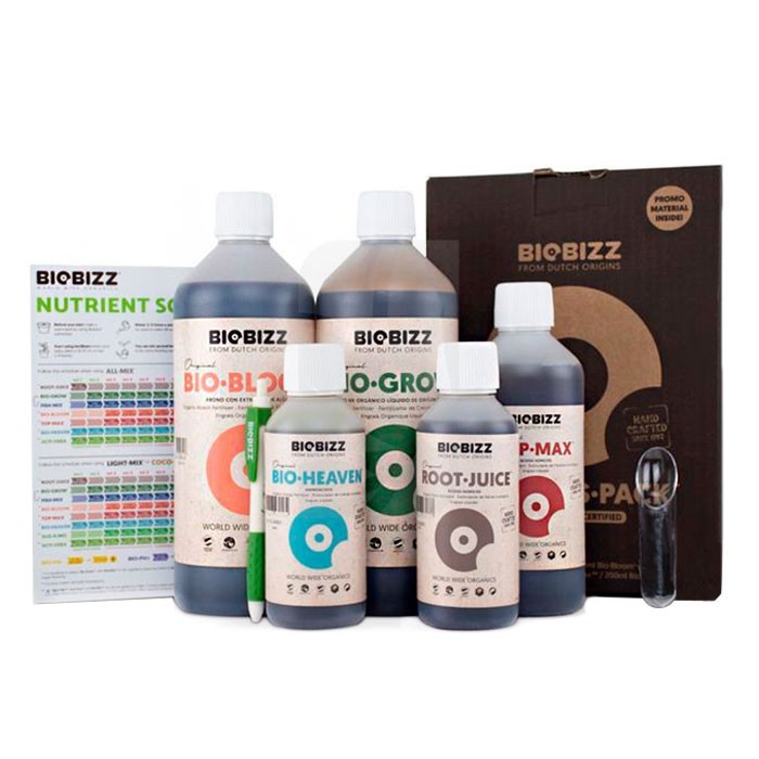 Kit Orgánico BIOBIZZ Starters Pack Kit Orgánico BIOBIZZ Starters Pack