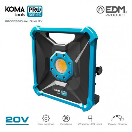 Foco Proyector LED 20W 1800 Lumen 20V