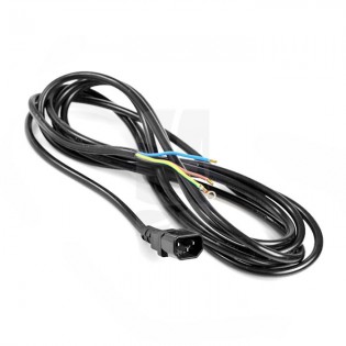 CABLE 3 M TRIP MACHO CLAVIJA INYECTADA (3 x 1,5 mm.)
