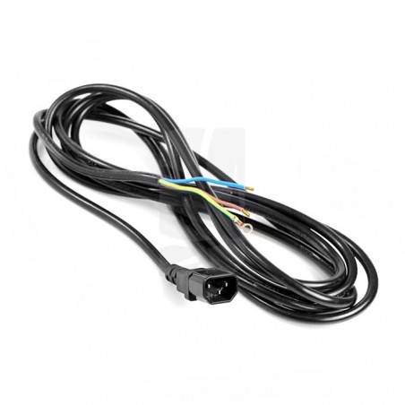 CABLE 3 M TRIP MACHO CLAVIJA INYECTADA (3 x 1,5 mm.)