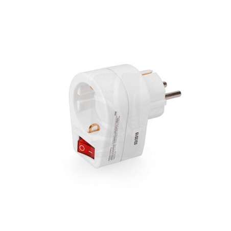 Clavija adaptadora C/ interruptor
