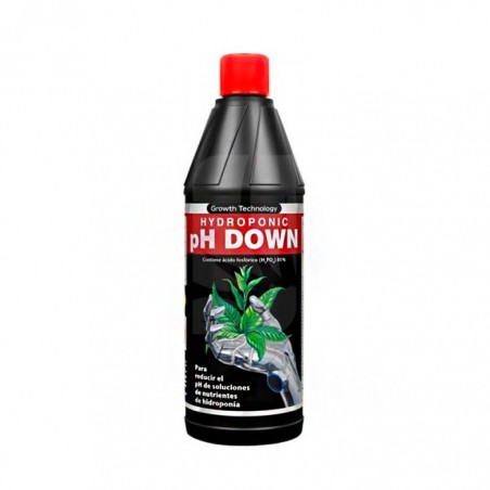 Lower the pH in irrigation water | PH DOWN 1 Liter IONIC
