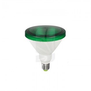 Comprar Bombilla Par38 LED E27 15W 1200Lm Verde ◁