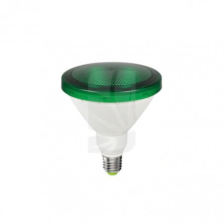 Comprar Bombilla Par38 LED E27 15W 1200Lm Verde ◁
