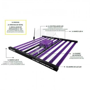 Lumatek LED Zeus 1000w Xtreme PPFD CO2 ✅ España