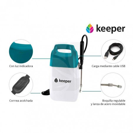 Pulverizador Forest 5 Litro con bateria