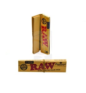 RAW Connoisseur King Size + Tips Classic papel
