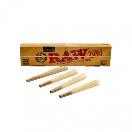 Conos Classic de 1 1/4 con 32 conos de RAW ⚡
