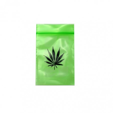 Bolsita Lock-Bag 60x80x0.05 mm. Verde