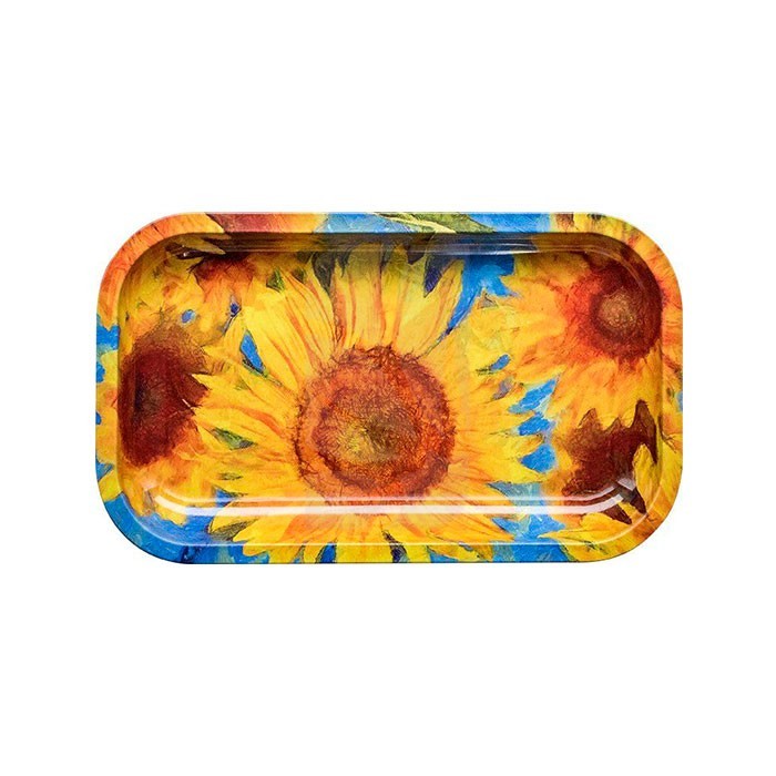 Große Sunflower Drehunterlage 27 x 16 cm