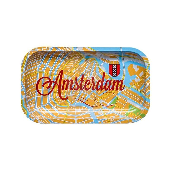 Bandeja Metal Map. Amsterdam Grande Bandeja Metal Map. Amsterdam Grande