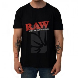 Comprar Camiseta Negra de RAW