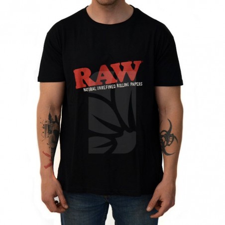 Comprar Camiseta Negra de RAW