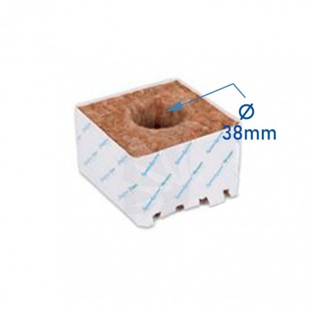 TACO AGRAWOOL 10X10X6,5 CM PLUG 38X35 MM