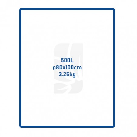 Depósito flexível de 500 Litros (80 × 100 cm)