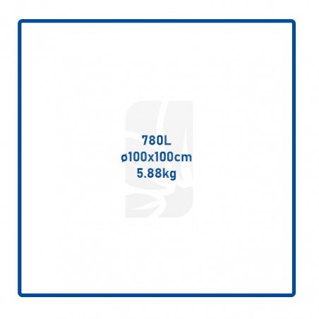 Deposito Flexible 780 Litros 100 x 100 cm.