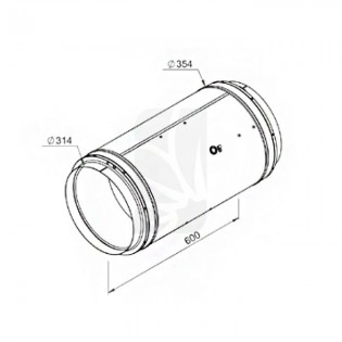 Extractor ISO-MAX 315 (3260 M3/H)