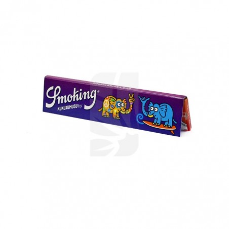 Papeles de Liar Elephant Surf en King Size Slim de Kukuxumusu de Smoking Deluxe