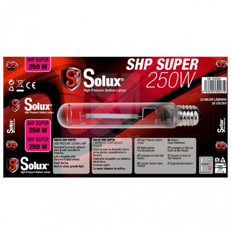 Lâmpada SOLUX Super HPS 250W