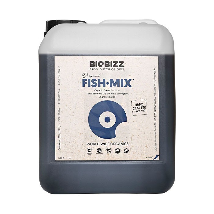 Fish Mix de 5 Litros BIOBIZZ Fish Mix de 5 Litros BIOBIZZ
