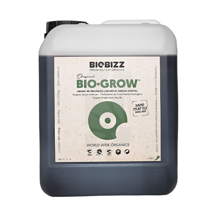 Bio Grow de 5 Litros BIOBIZZ Bio Grow de 5 Litros BIOBIZZ