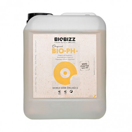 Control PH ✅ PH- PH Down 5 Liters Biobizz