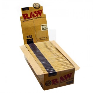 RAW Papel Single Wide DBL CAJA (25 ud.)