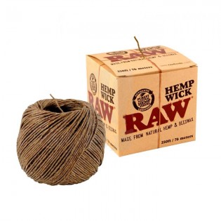 Cuerda de Hemp Wick de 76 metros de RAW