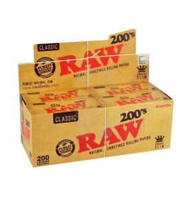 raw papel ks slim 200 (40 libritos)