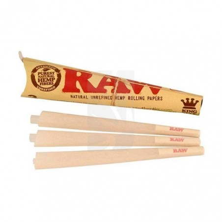 Caja de Conos King Size Slim de RAW