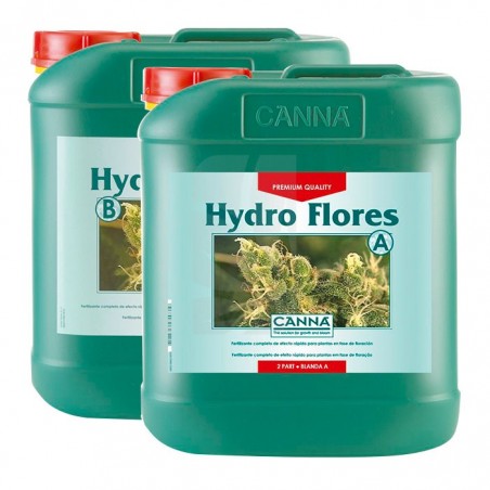 Hydro Flores A+B 5 Litros AGUA BLANDA CANNA