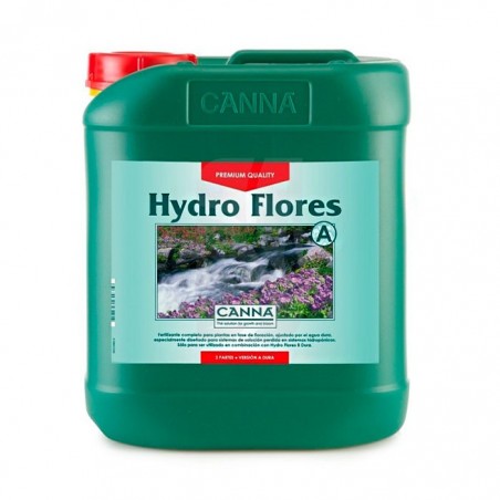 Hydro Flores A+B 5 Litros AGUA BLANDA CANNA