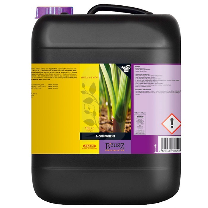 One Component Tierra de 10 Litros B'CUZZ One Component Tierra de 10 Litros B'CUZZ