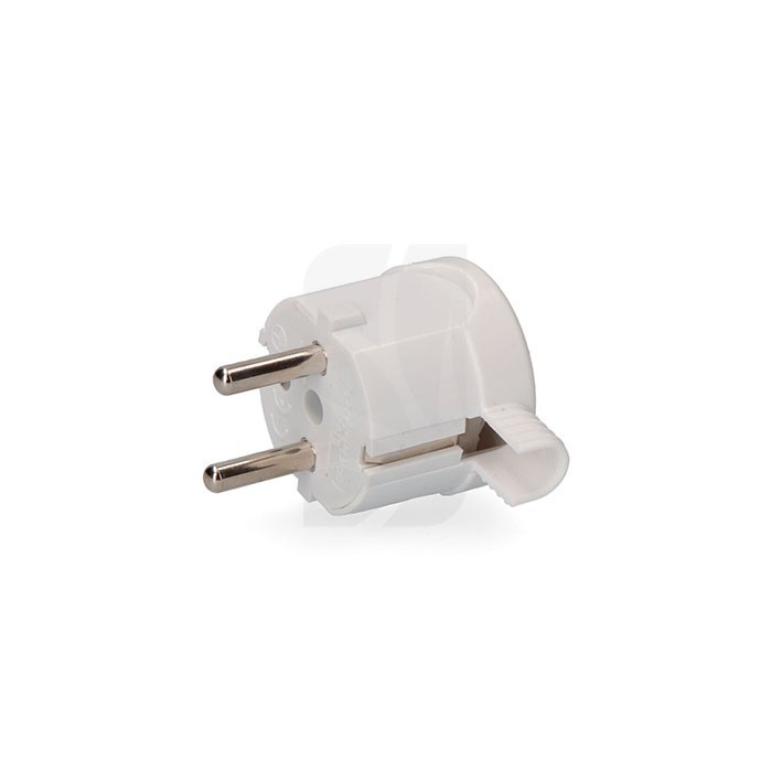 Clavija Schuko T/TL S/ Lateral 4.8mm. Clavija Schuko T/TL S/ Lateral 4.8mm.