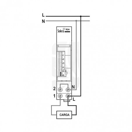 Interruttore Orario Analogico 24 h