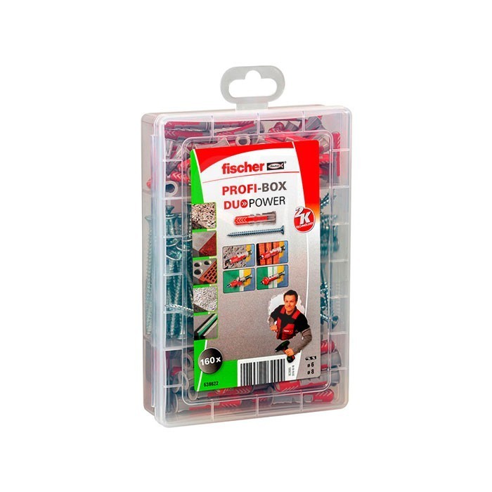 Valigetta 160 pz Duopower 6/8 + Viti