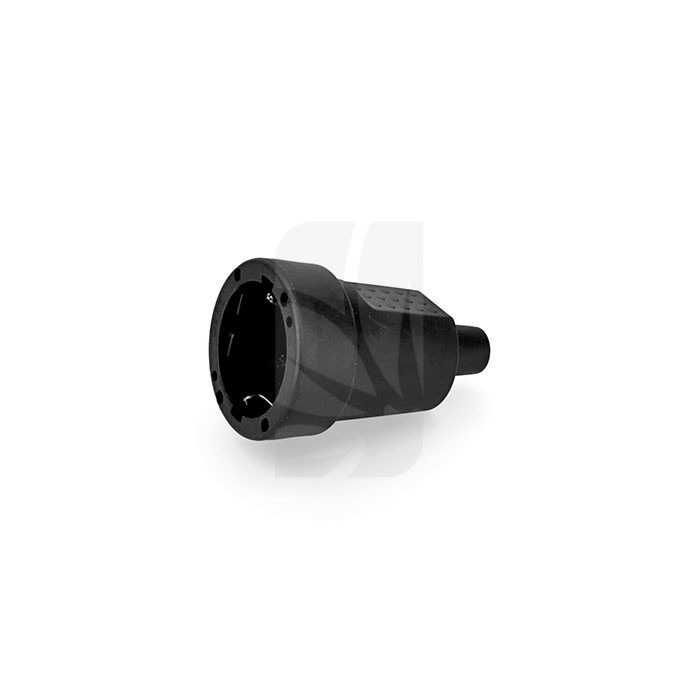 Rubber Air Base 10/16 A 250 V Black packaged Rubber Air Base 10/16 A 250 V Black packaged