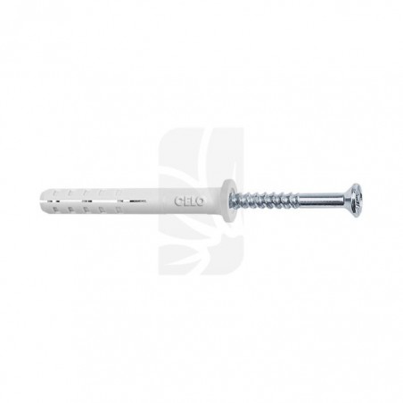 Caixa 100 un. Bucha de Impacto c/ Aba 6x35